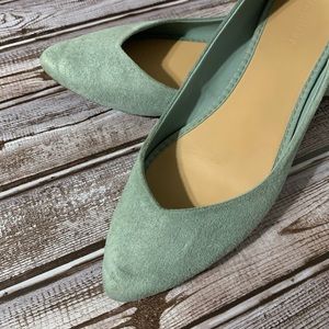 OLD NAVY Teal Dress Flats 9W
